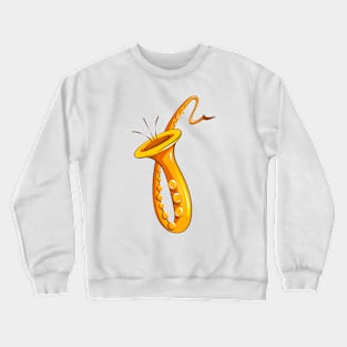 Saxophone Dance Crewneck Sweatshirt